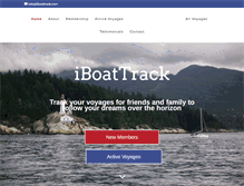 Tablet Screenshot of iboattrack.com
